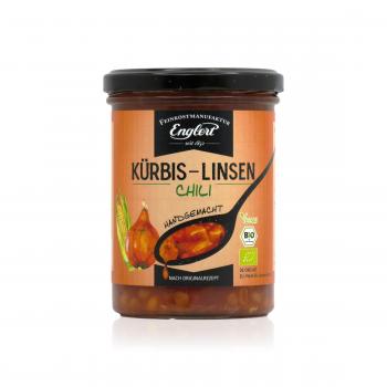 Bio Kürbis-Linsen Chili 390 g / Glas